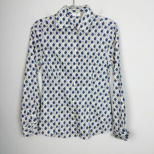 ETRO | NEW Floral Printed Camicia Button Down Blouse Women’s Size 40/42